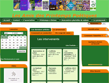 Tablet Screenshot of printempspoetique.org